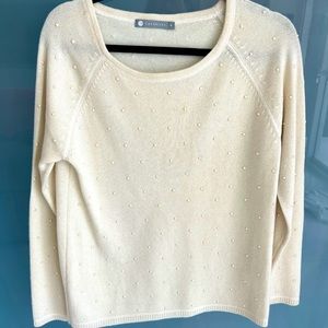 Cashmere Pearl sweater - M